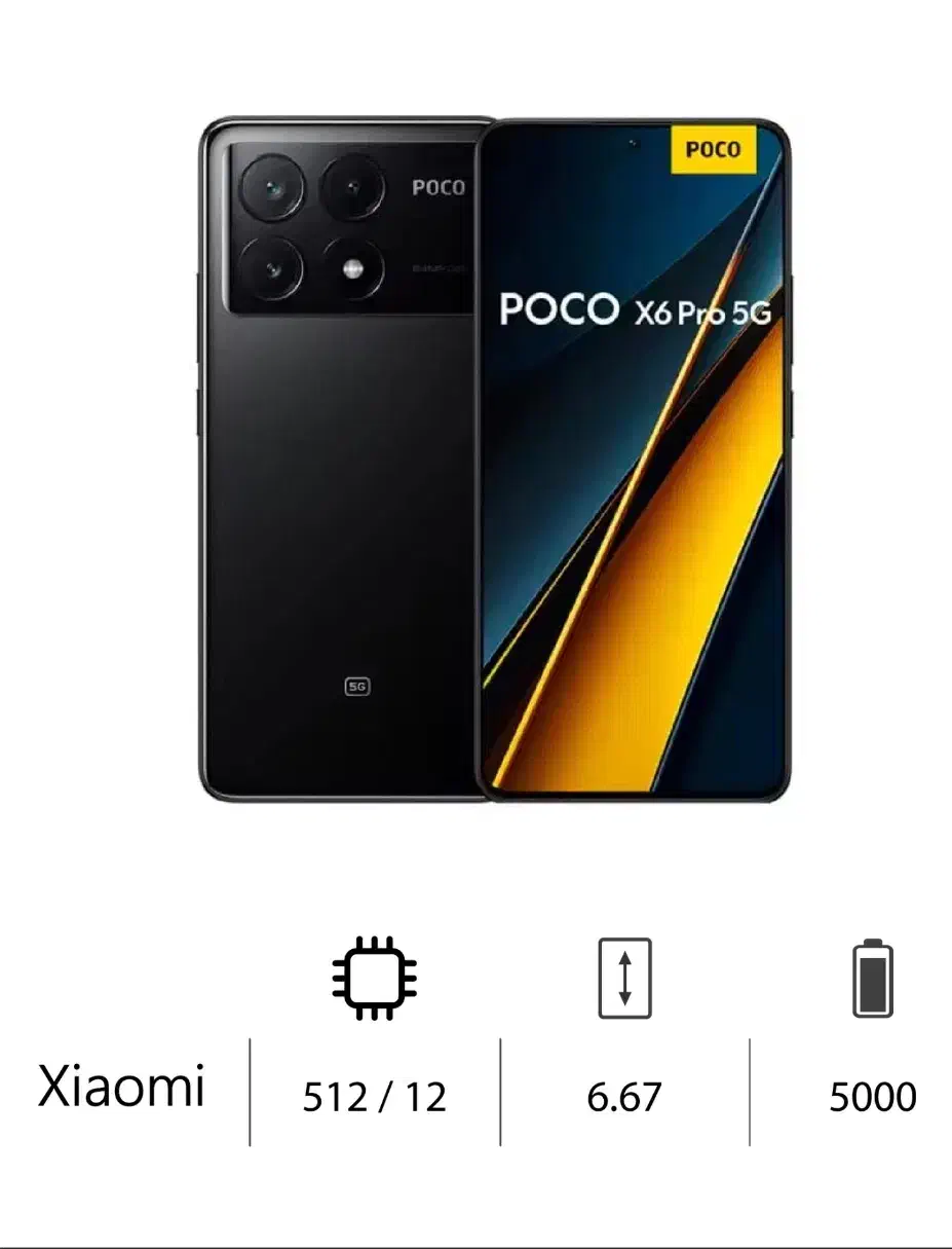 poco x6 pro|موبایل|میاندوآب, |دیوار