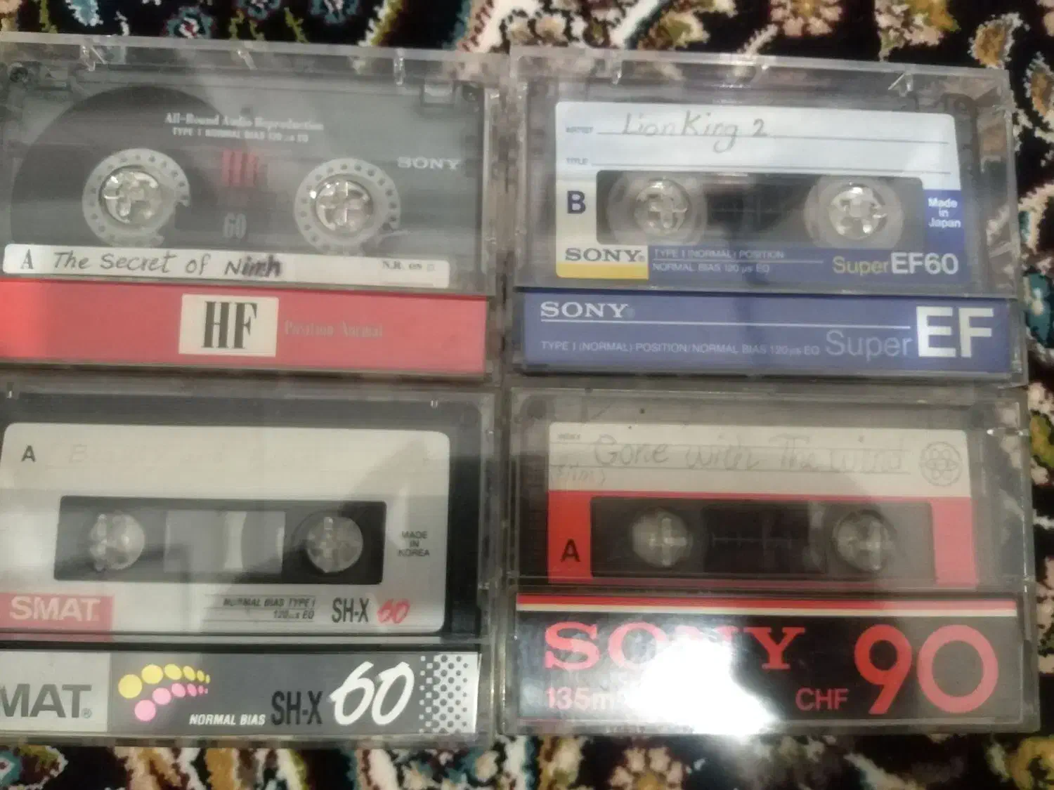 نوار کاست ژاپنی اصل|فیلم و موسیقی|قم, باجک یک|دیوار