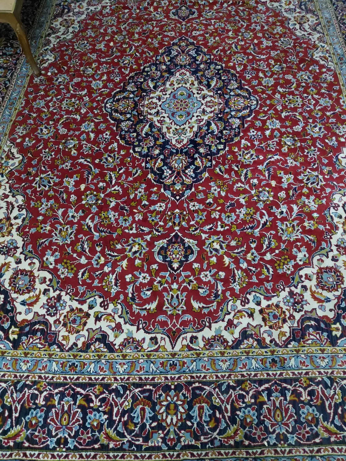 فرش ۱۲ متری ماشینی کاشان|فرش|آستانه اشرفیه, |دیوار