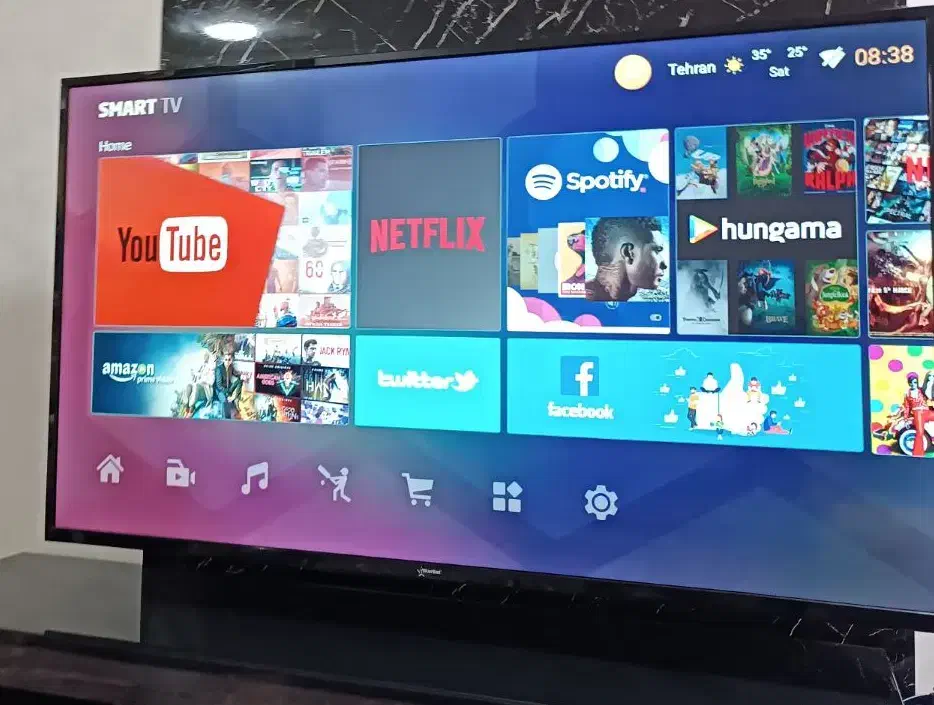 تلویزیون 55 starsat|تلویزیون و پروژکتور|بندرعباس, |دیوار