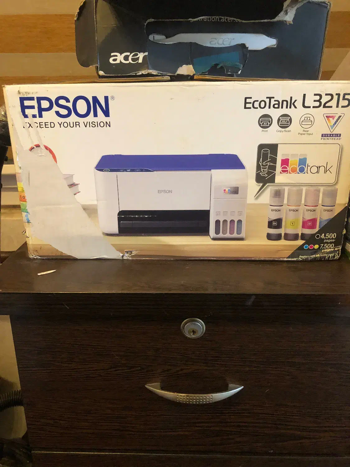 پرینتررنگی EPSON L3215|پرینتر، اسکنر، کپی، فکس|شهریار, شهریار|دیوار