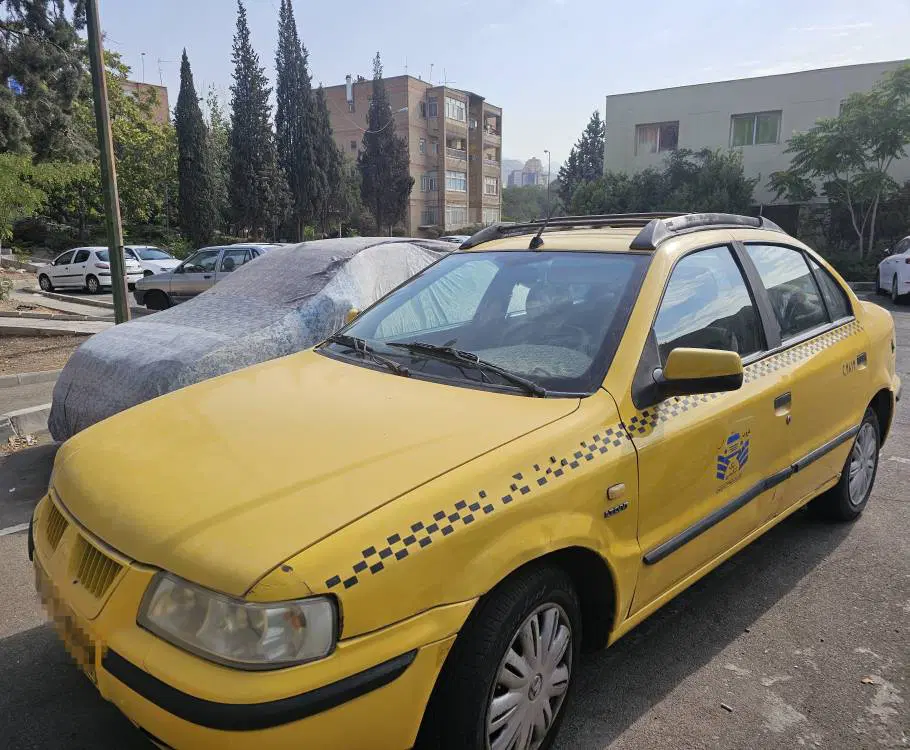 تاکسی سمندEF7 دوگانه سوز شرکتی مدل۹۳|خودرو سواری و وانت|تهران, دهکده المپیک|دیوار