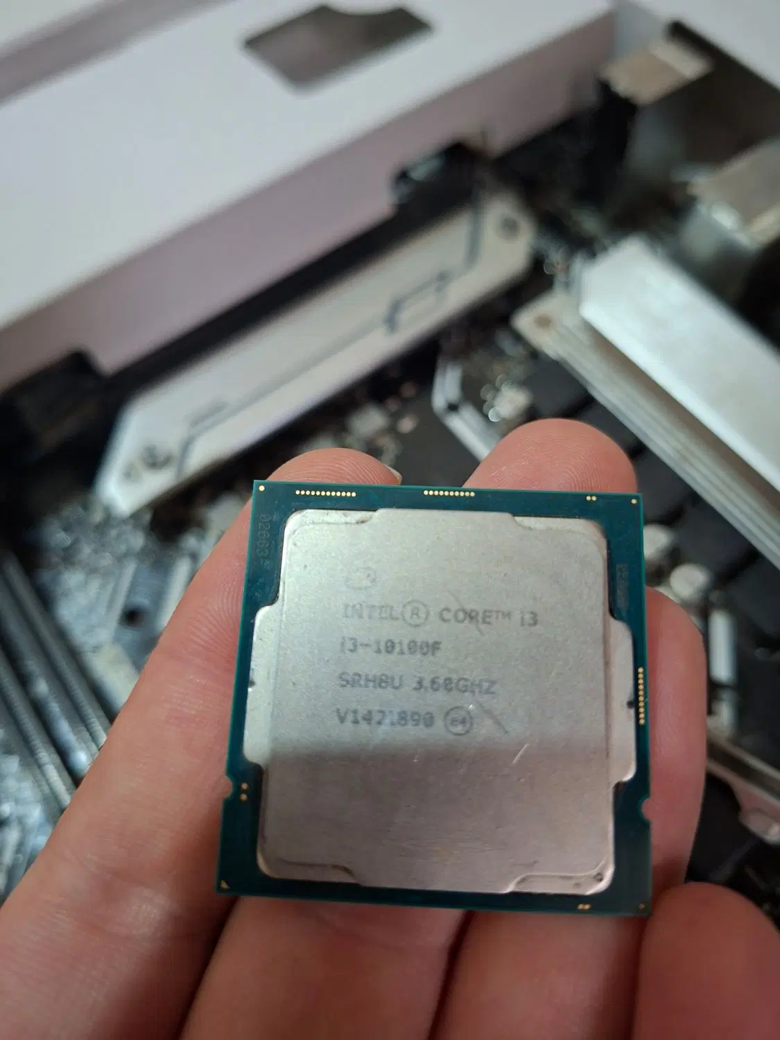 cpu i3 10100f|قطعات و لوازم جانبی رایانه|کاکی, |دیوار