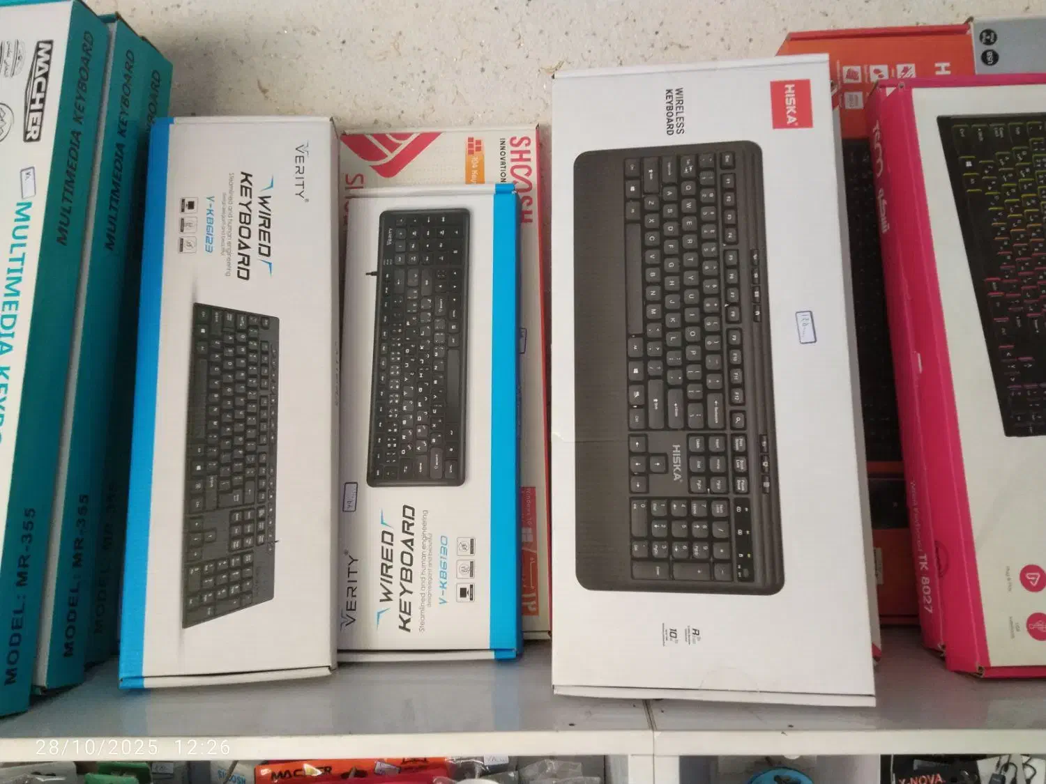 تنوع بالای انواع کیبوردهای بیسیم باسیم و گیمینگ|قطعات و لوازم جانبی رایانه|یزد, |دیوار