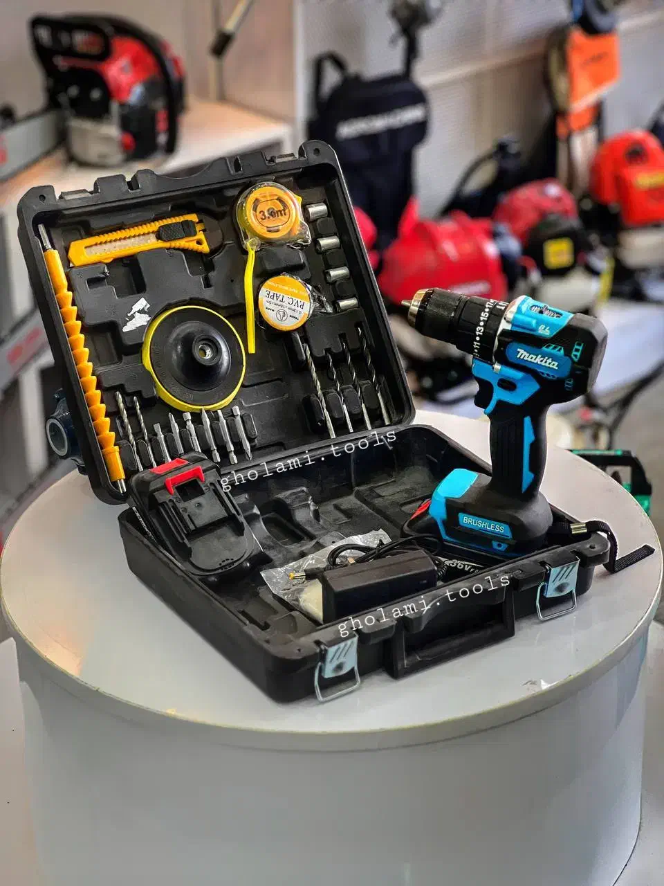 پک شارژی دریل ماکیتا 36v پیچ بند سنگ ترس گریتک|مصالح و تجهیزات ساختمان|رشت, بلوار گیلان|دیوار