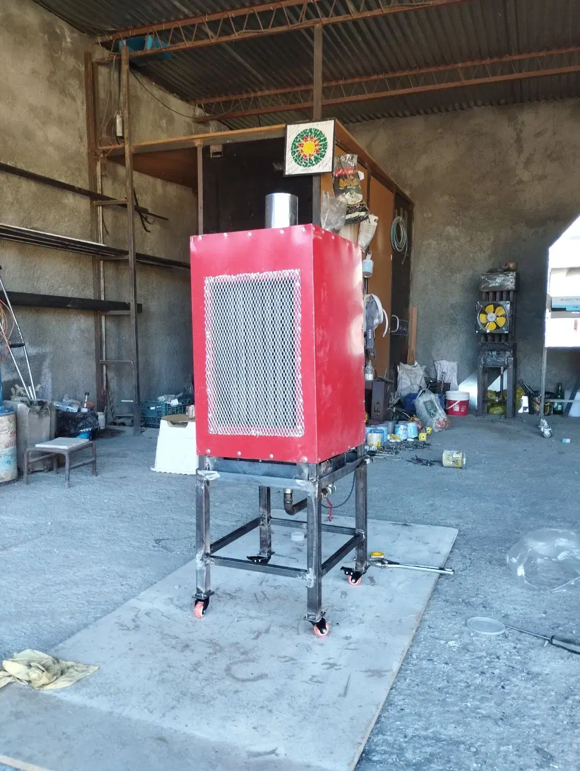 بخاری صنعتی|بخاری، هیتر، شومینه|دهگلان, |دیوار