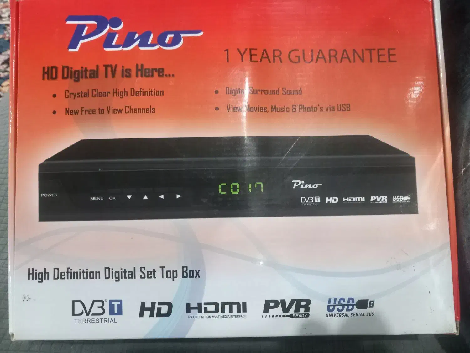 گیرنده دیجیتال تلویزیون پینو|تلویزیون و پروژکتور|رشت, آزادگان|دیوار