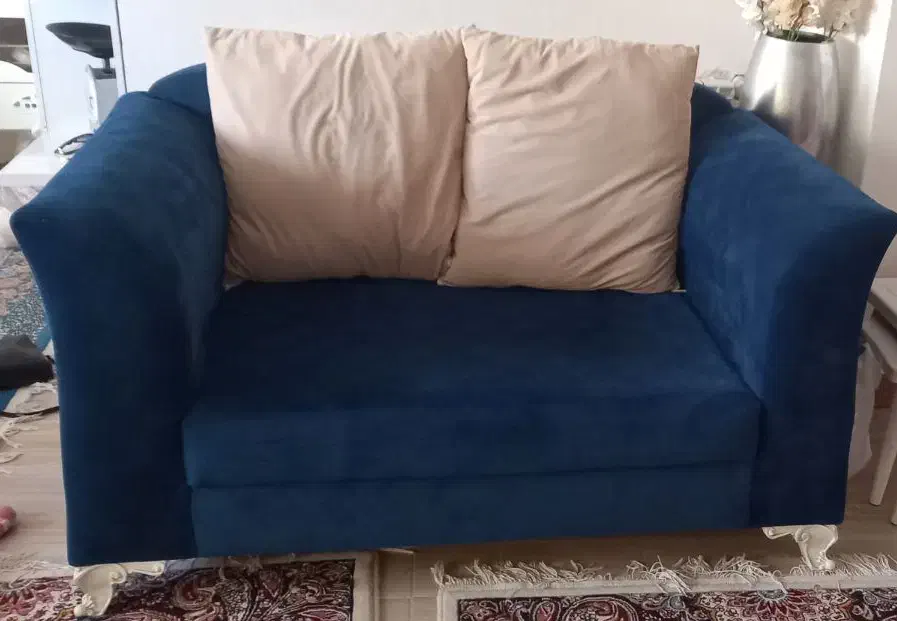 مبل ۴ نفره بدون شکستگی|مبلمان خانگی و میز عسلی|صومعه‌سرا, |دیوار