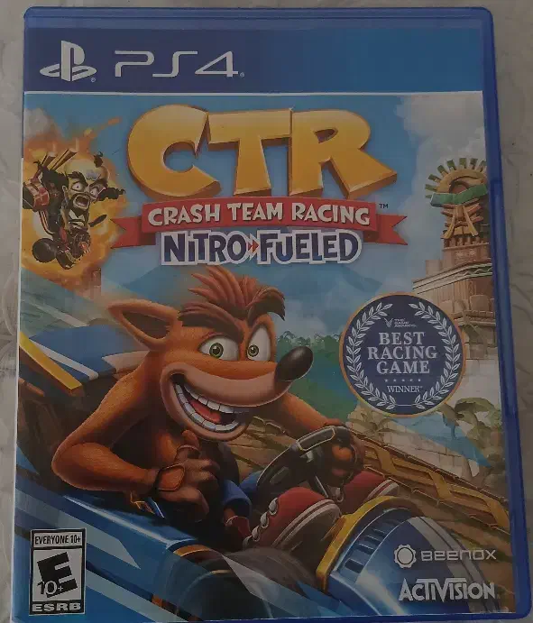 دیسک اورجینال کراش CTR برای ps4|کنسول، بازی ویدئویی و آنلاین|تربت‌حیدریه, رضاشهر|دیوار