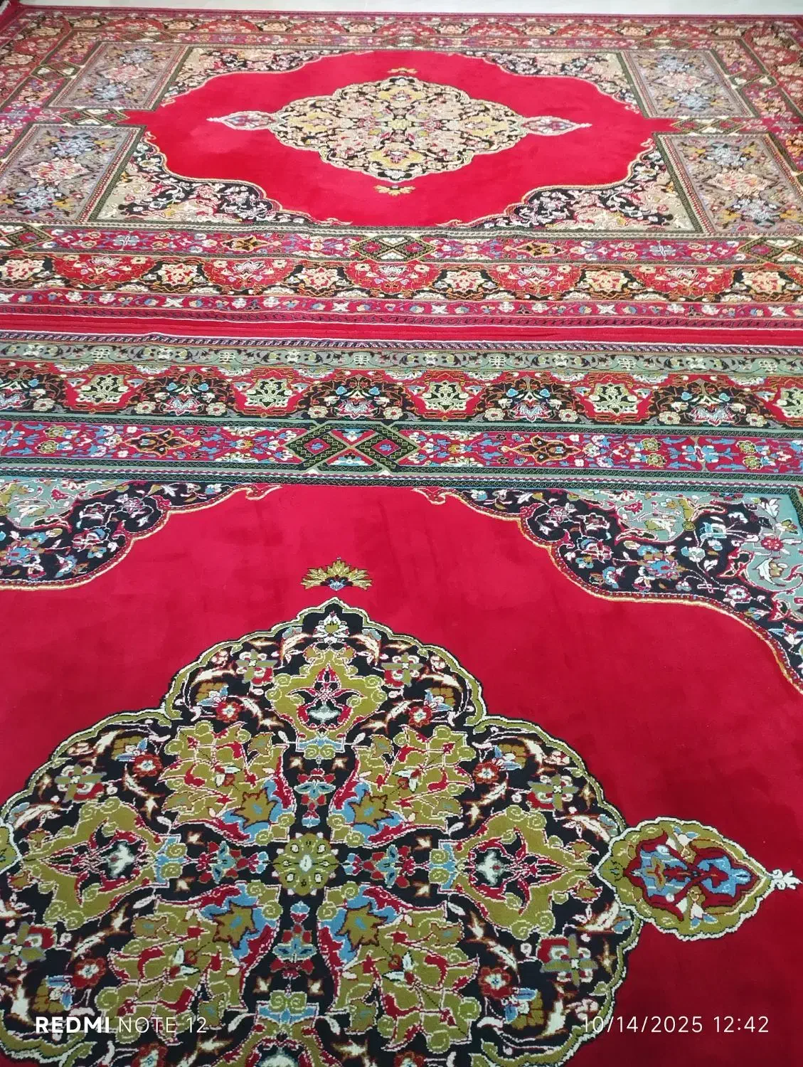 یک جفت فرش 12متری لاکی350شانه|فرش|گرگان, |دیوار