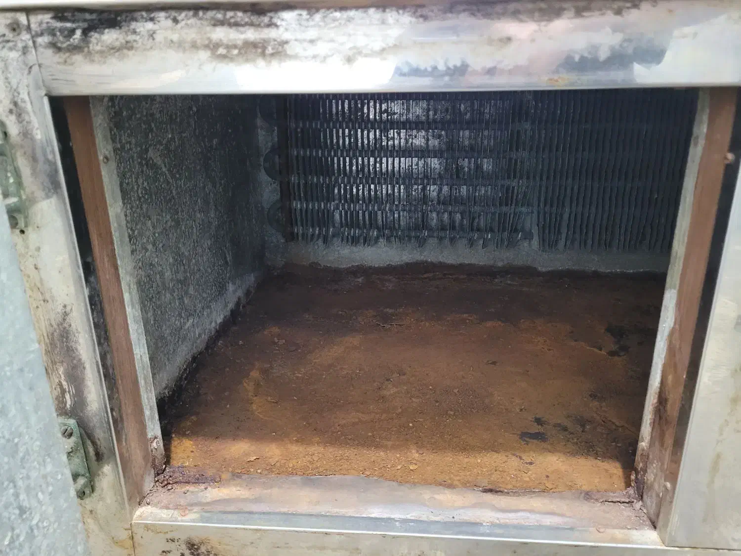 یک عدد یخچال ایستاده سالم تمام استیل|یخچال و فریزر|تالش, هشتپر|دیوار