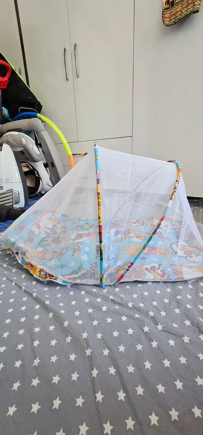 فروش گهواره و کریر و روروئک و آغوشی و...|اسباب و اثاث بچه|اسلام‌شهر, شهرک مفیدی|دیوار