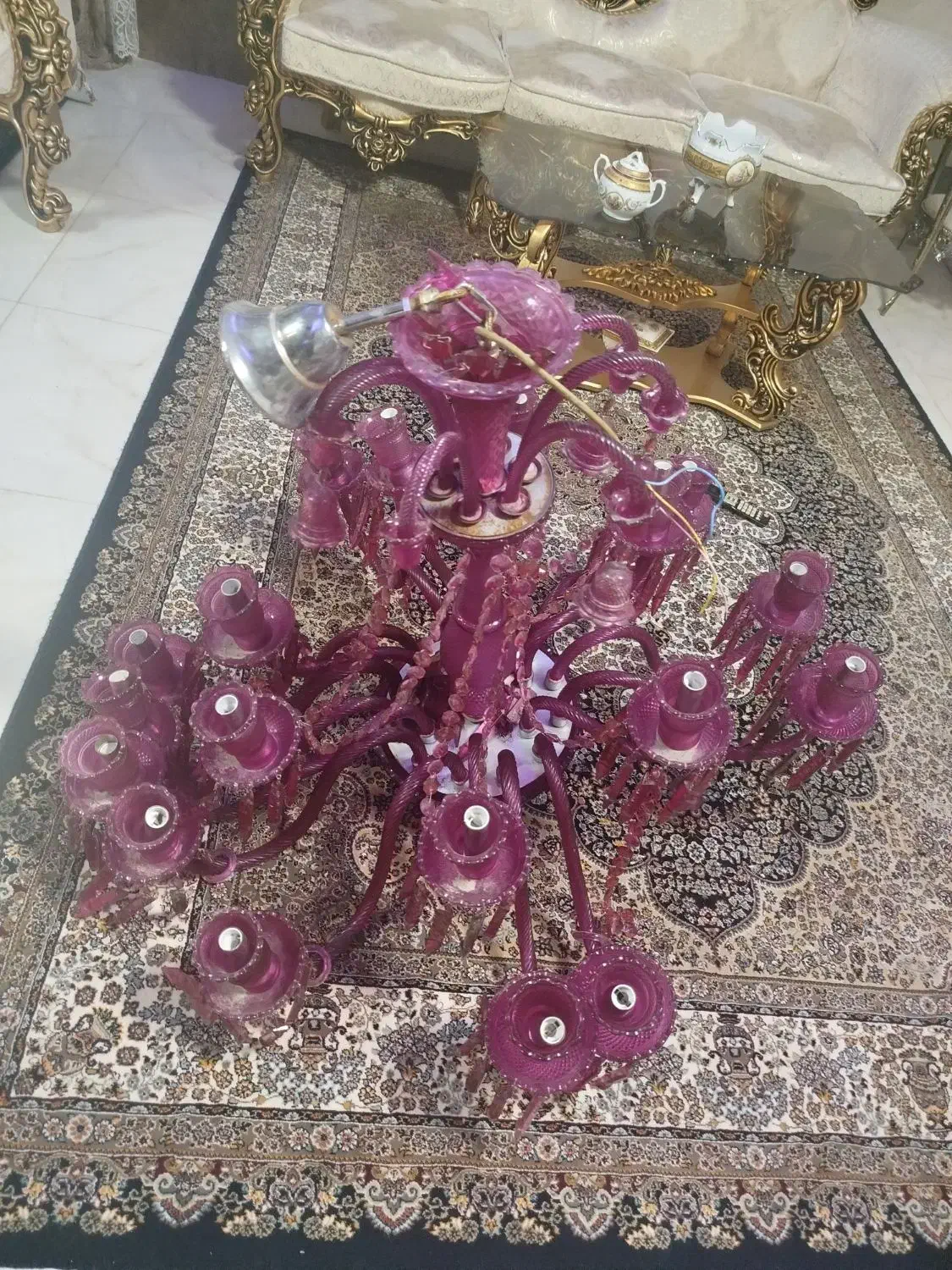 لوستر|لوستر و چراغ آویز|ارومیه, |دیوار