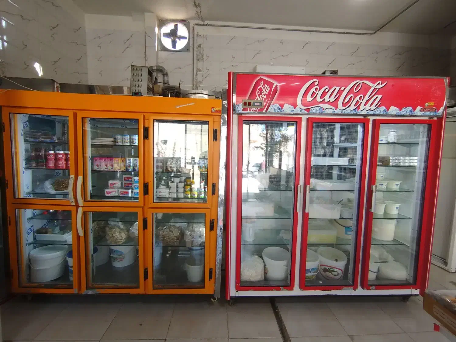 دو یخچال ایستاده سه در و شش در|یخچال و فریزر|شیروان (خراسان), |دیوار