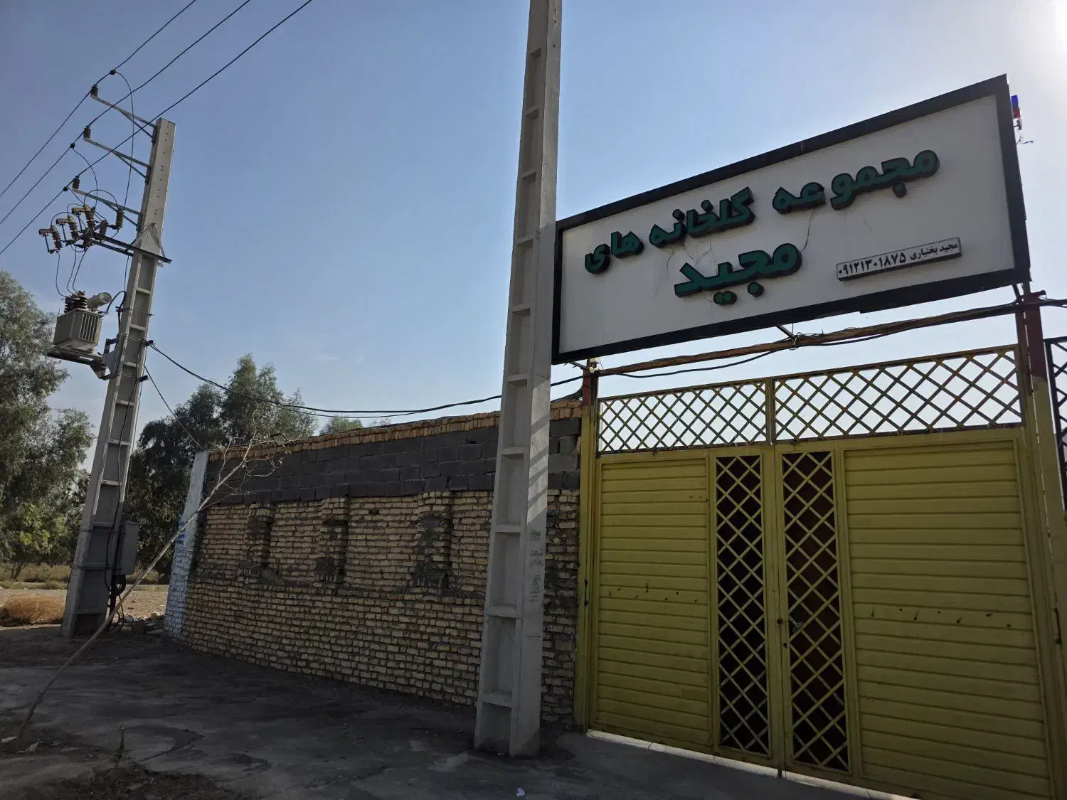 گلخانه فروش در حال کشت خیار|فروش دفتر صنعتی، کشاورزی، تجاری|خاوران, |دیوار