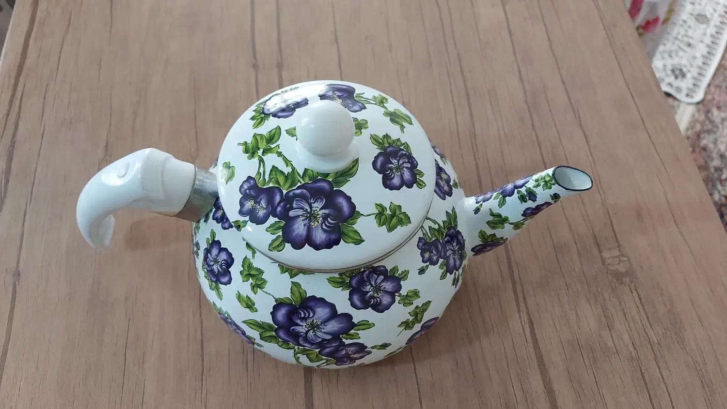 کتری لعابی|قوری، کتری، قهوه‌ساز دستی|آبیک, |دیوار