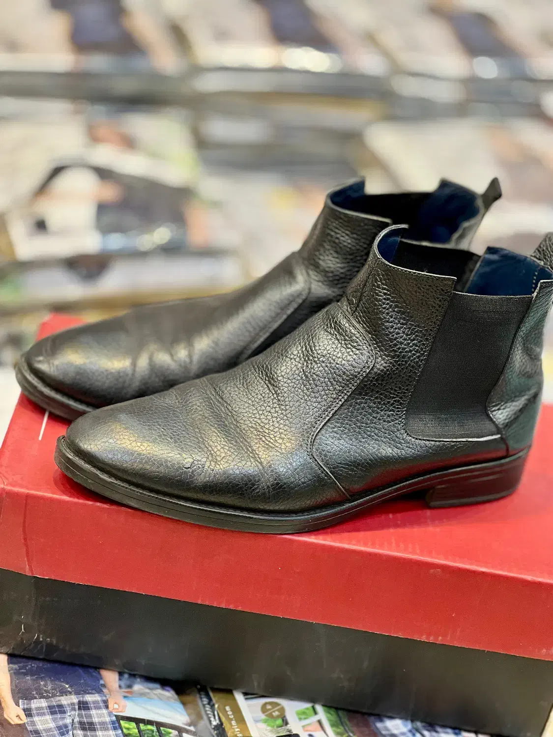 کفش چرمی ترک در حد|کیف، کفش، کمربند|بانه, |دیوار