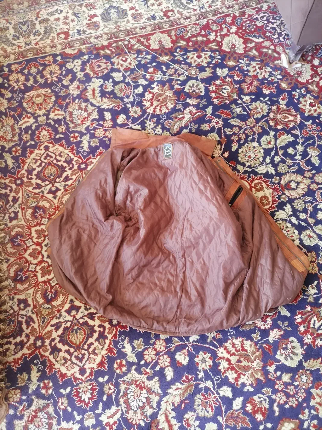 کاپشن چرم گامی اصل|لباس|شهرضا, |دیوار