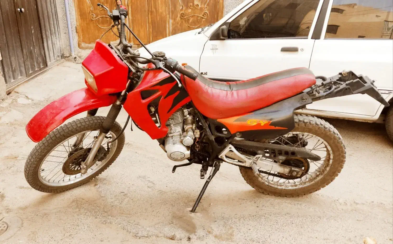 موتور تریل جترو200|موتورسیکلت|یزد, |دیوار