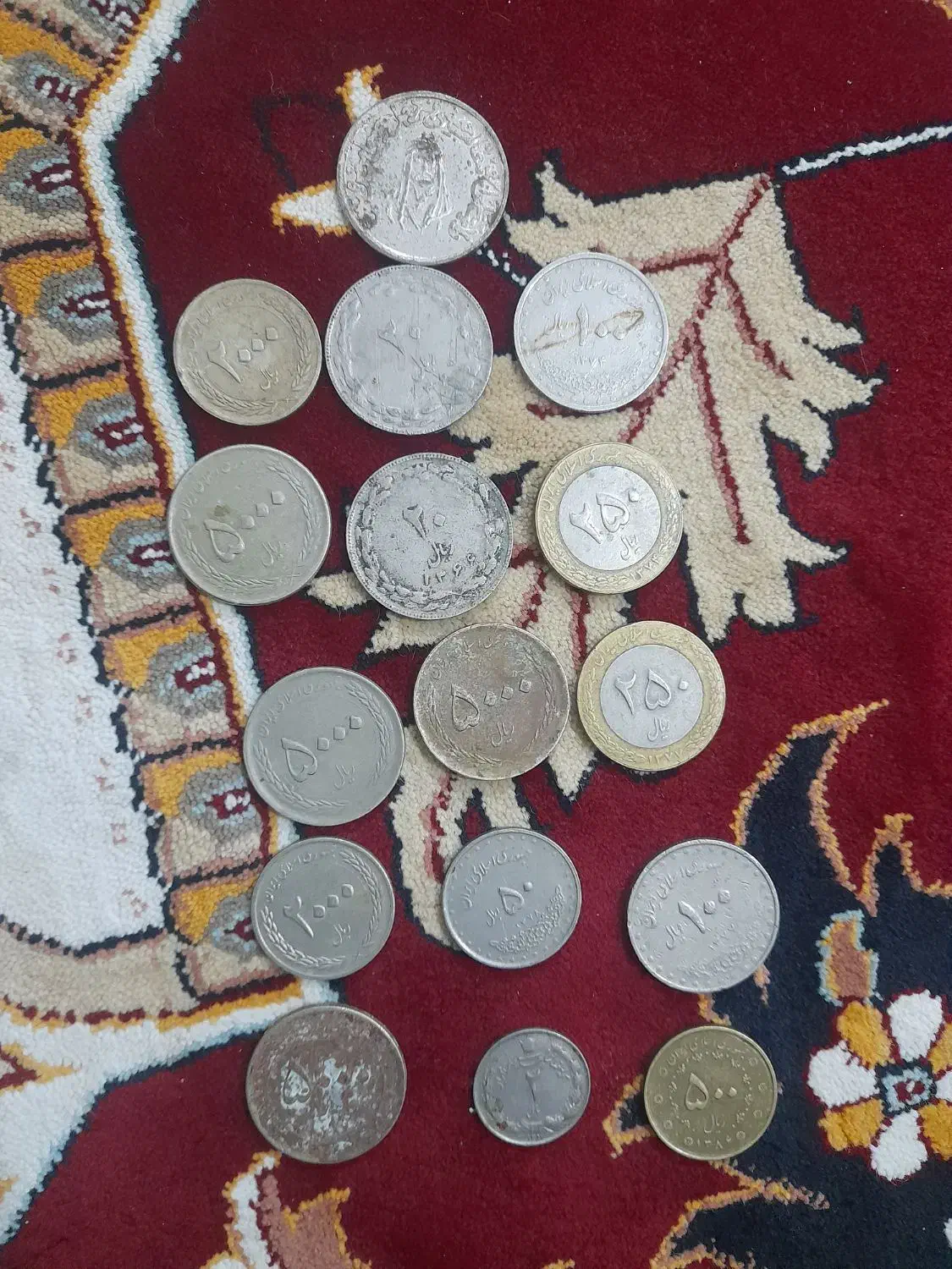 سکه قدیمی|کلکسیون سکه، تمبر، اسکناس|تبریز, |دیوار