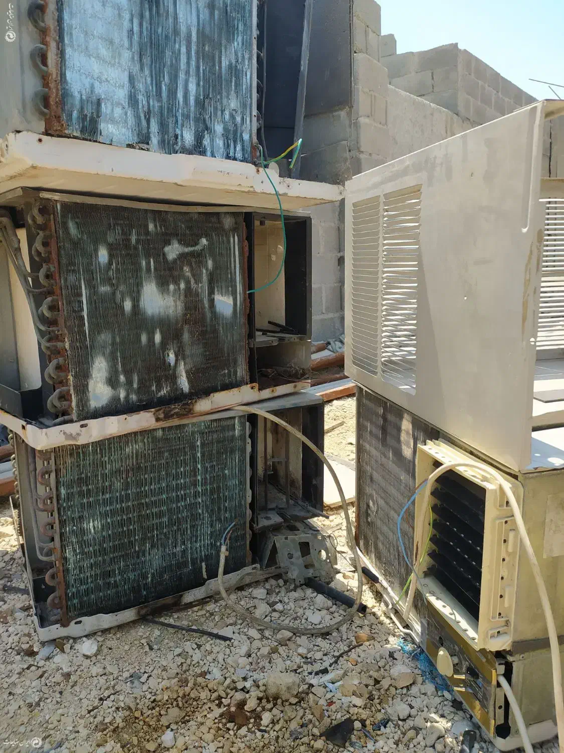 خریدوفروش انواع کولر سوخته و ضایعاتی|کولر گازی و فنکوئل|لاهیجان, بازکیاگوراب|دیوار