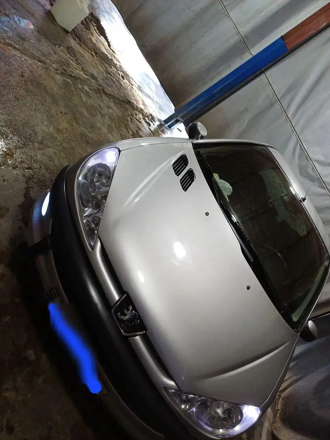 پژو ۲۰۶ فرانسه اتاق وارداتی در حد|خودرو سواری و وانت|چالوس, |دیوار