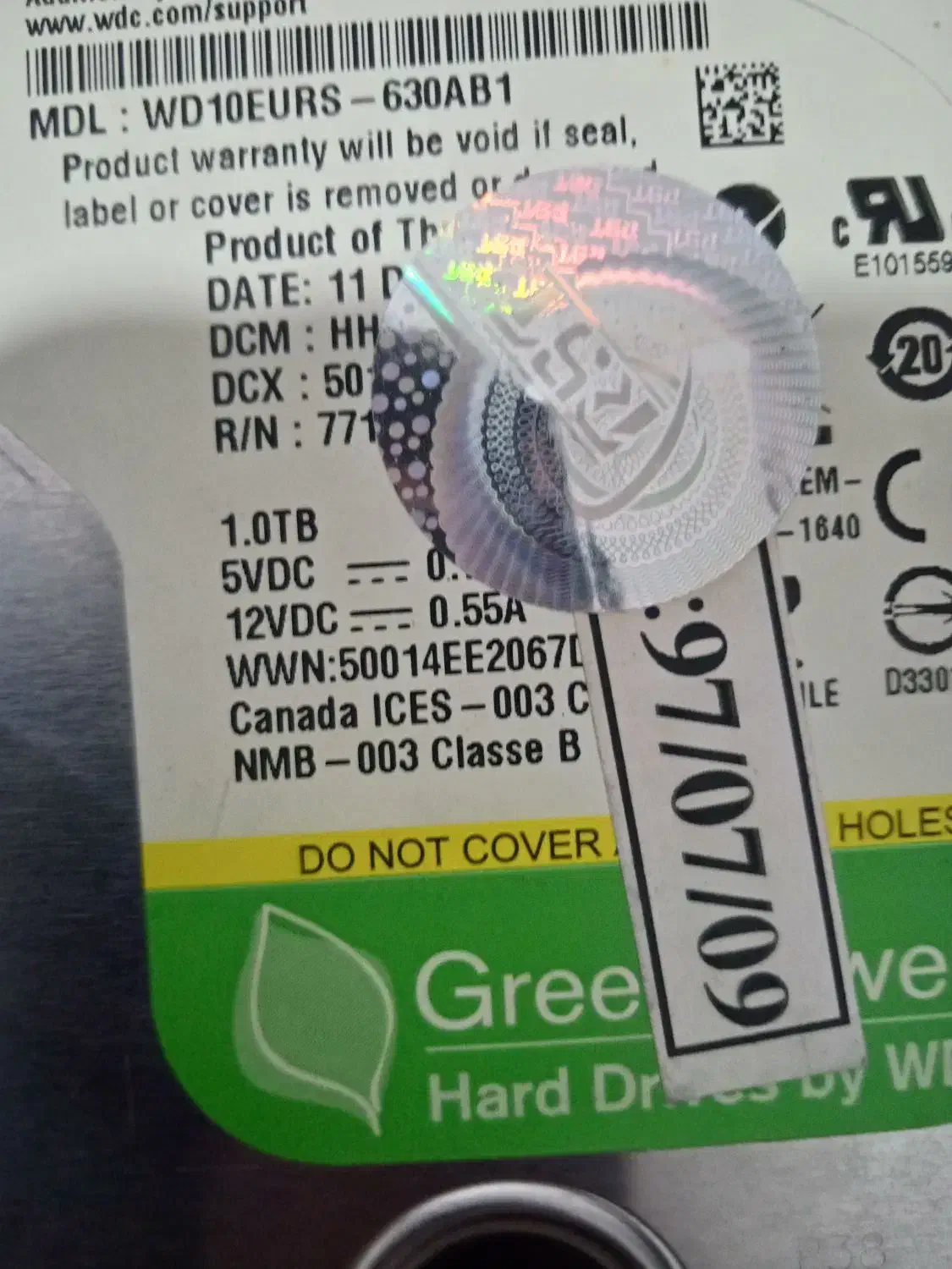 هارد یک ترا سلامت100|قطعات و لوازم جانبی رایانه|فاضل آباد, |دیوار