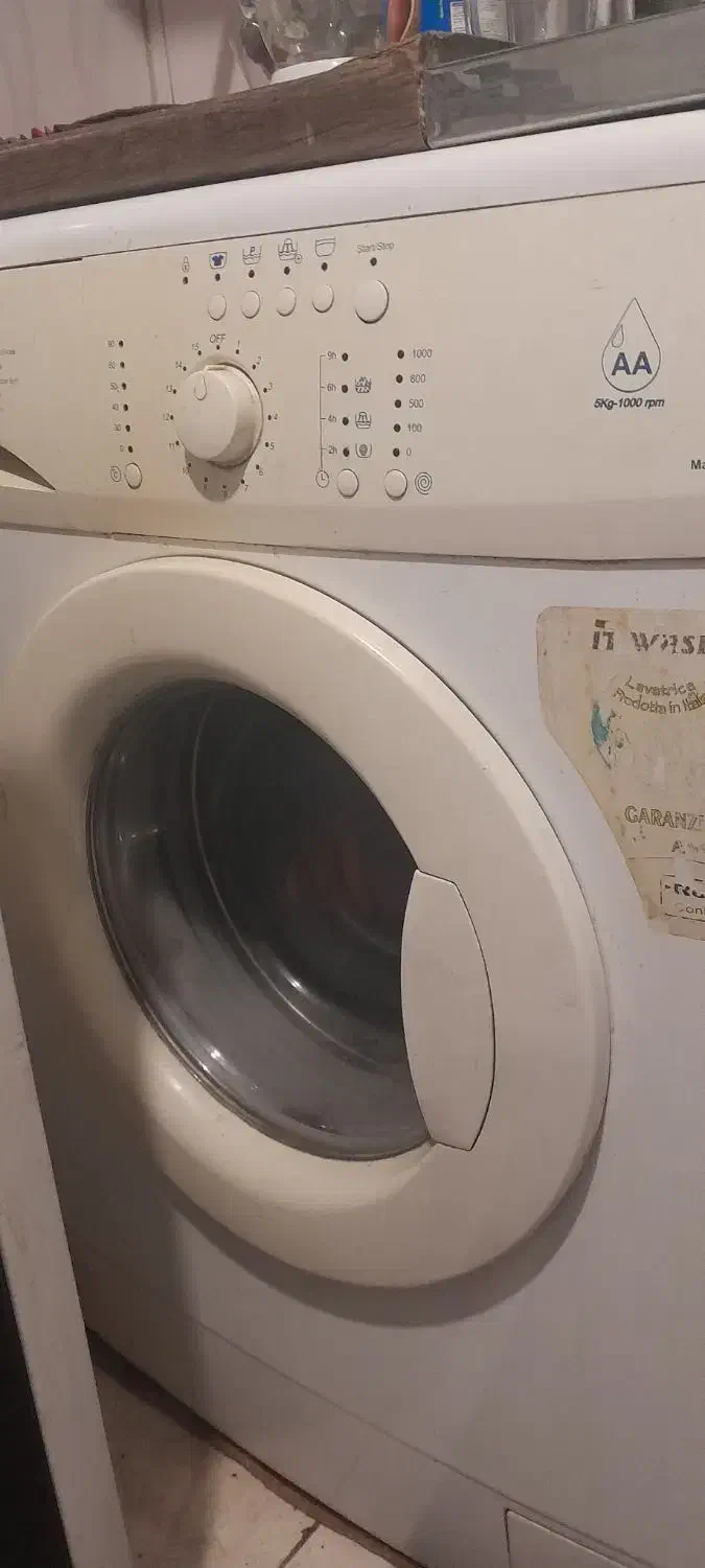 لباسشویی ایتالیایی ایت واش ۵ کیلویی|ماشین لباسشویی و خشک‌کن لباس|پاکدشت, پاکدشت (مامازند)|دیوار