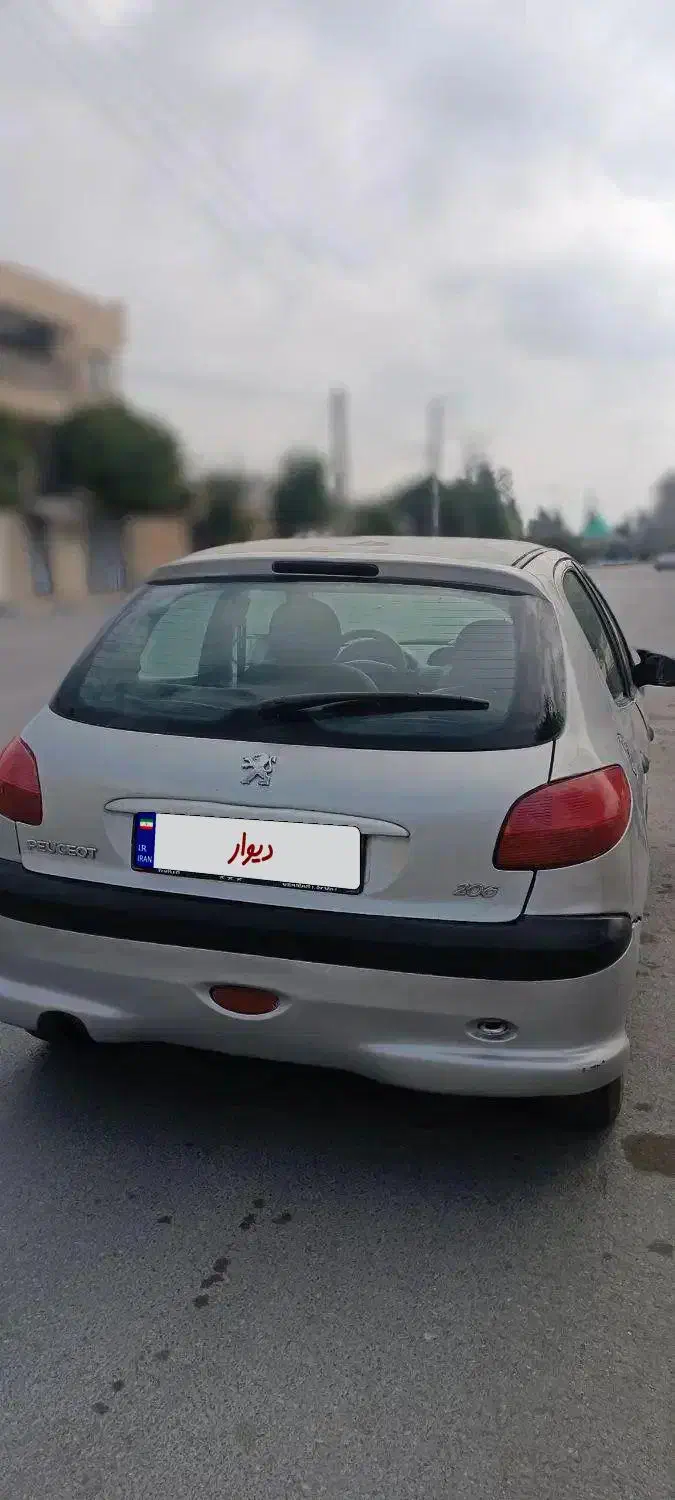 پژو۲۰۶ مدل ۱۳۸۳|خودرو سواری و وانت|بابلسر, |دیوار