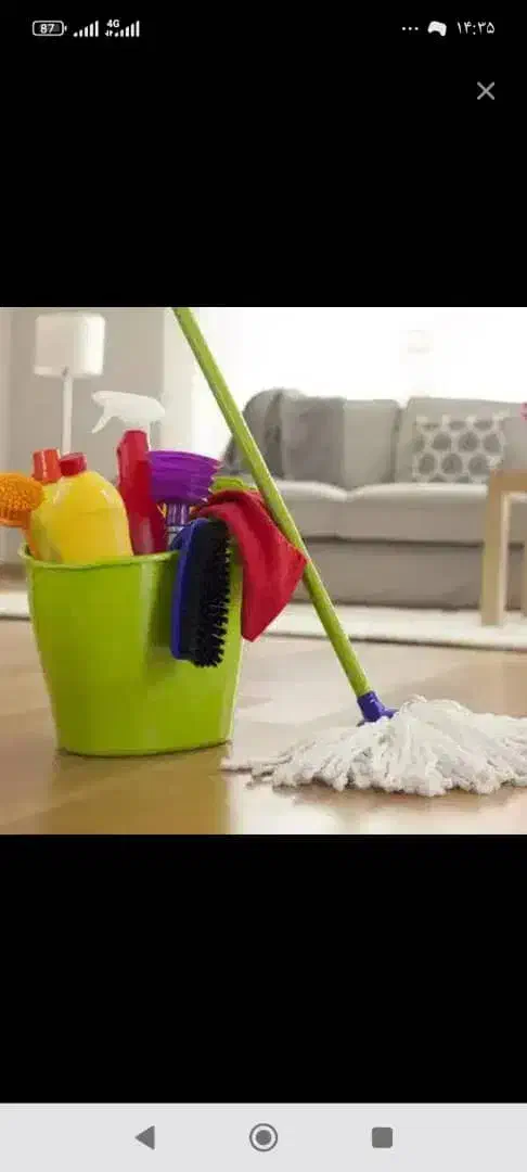 نظافت منزل وراه پله|خدمات نظافت|کیش, |دیوار