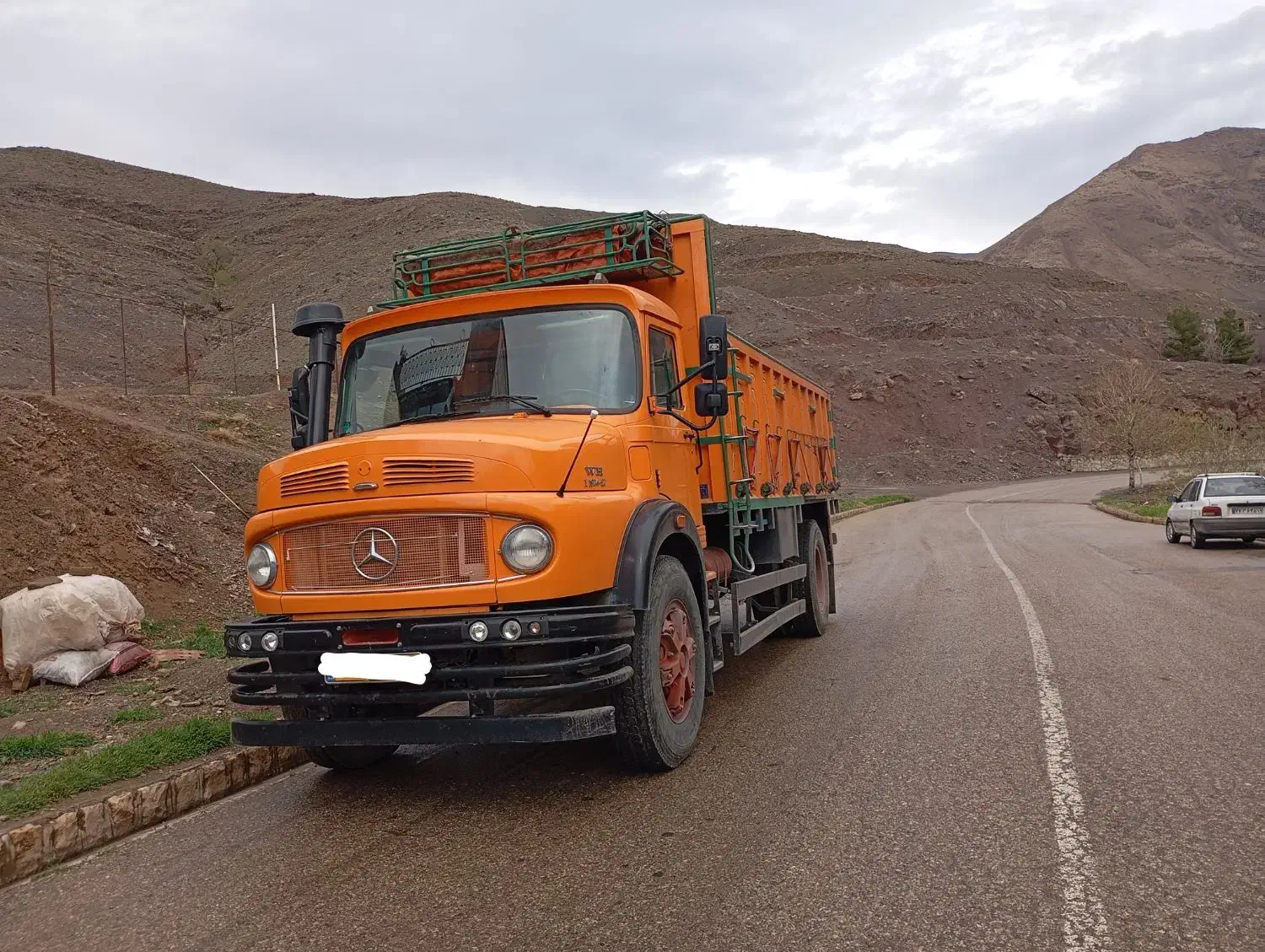 بنز تک باری کمپرس|خودرو سنگین|زبرخان, |دیوار