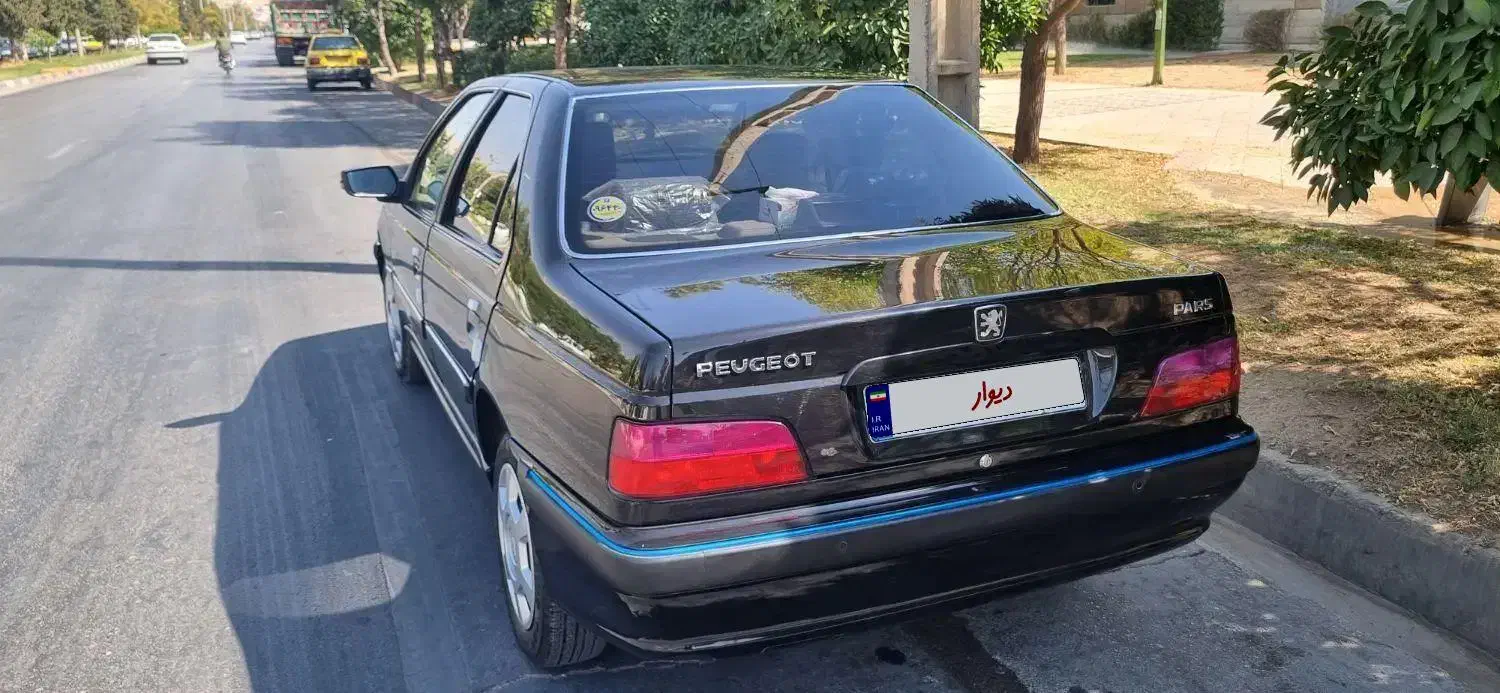 پژو پارس سال نیمه سفارشی چهار چرخ دیسک|خودرو سواری و وانت|شیراز, فرودگاه شهید دستغیب شیراز|دیوار