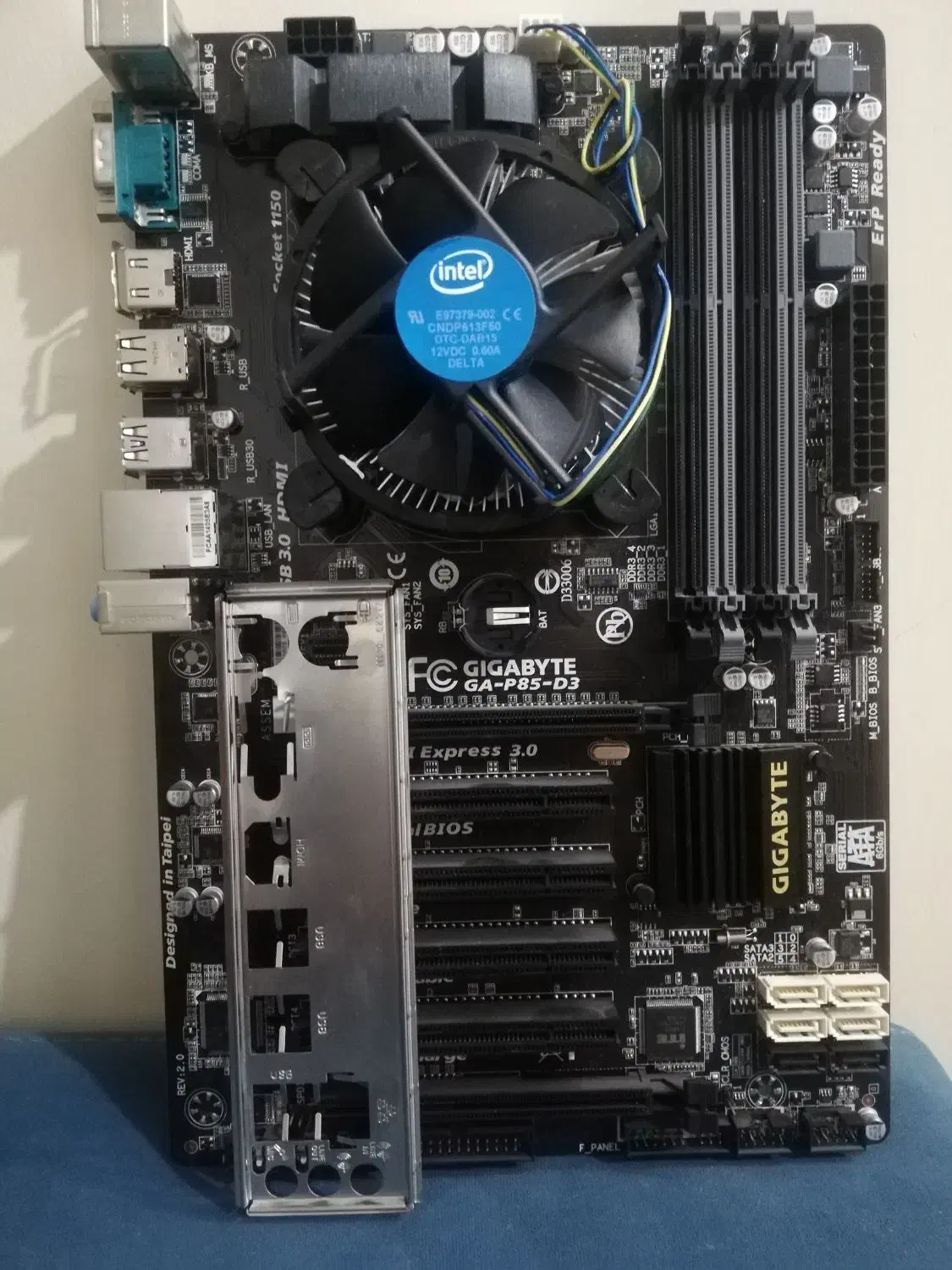 مادربردP85 گیگابایت با Cpu i5|قطعات و لوازم جانبی رایانه|شیراز, شریفآباد|دیوار