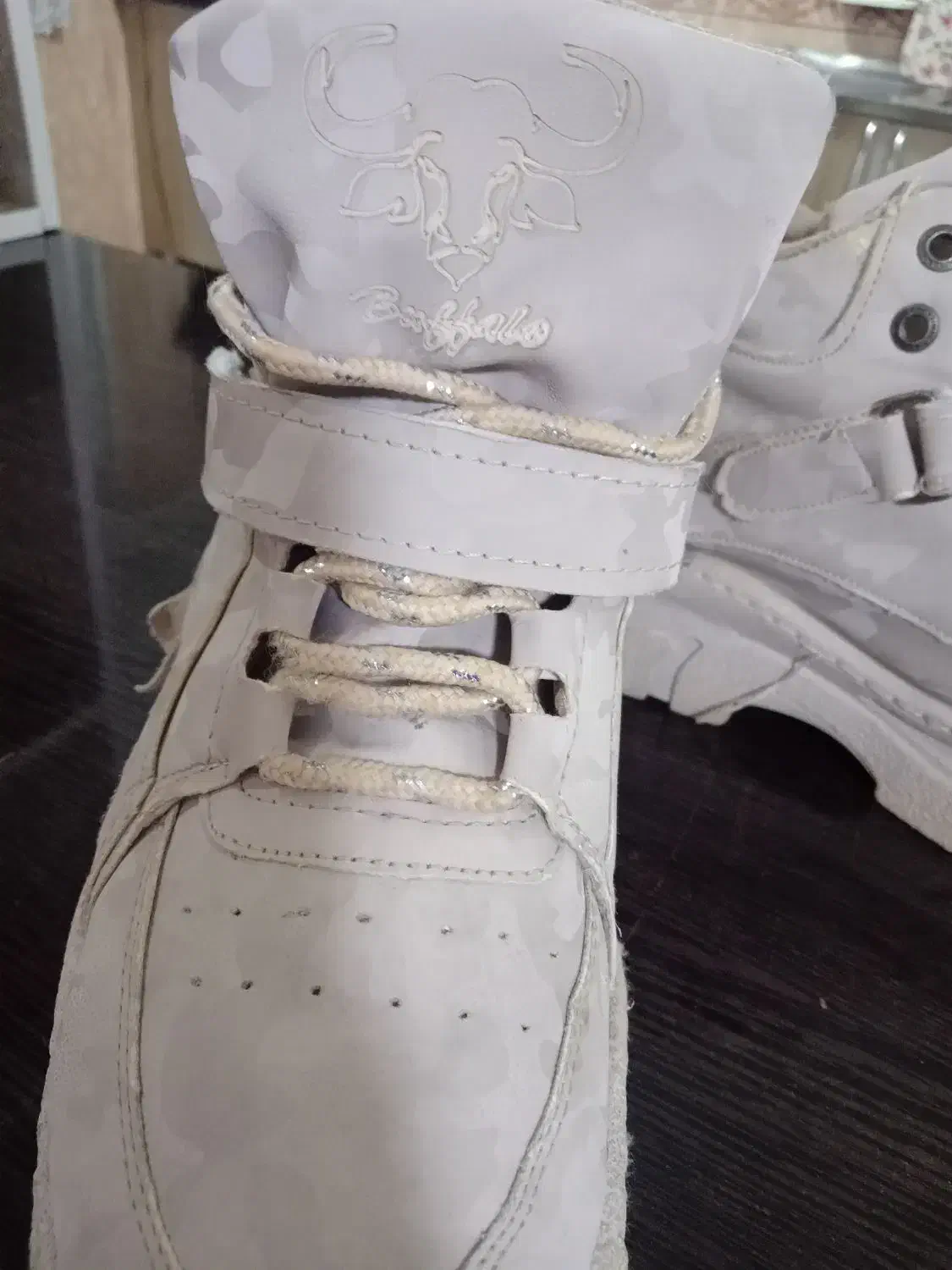 نیم بوت دخترانه کمربند ورزشی کتونی سفید|کیف، کفش، کمربند|صباشهر, |دیوار