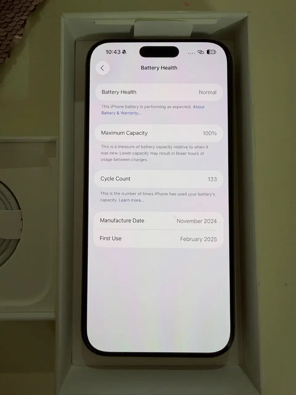 16pro max 256 هلث ۱۰۰|موبایل|قم, بنیاد|دیوار
