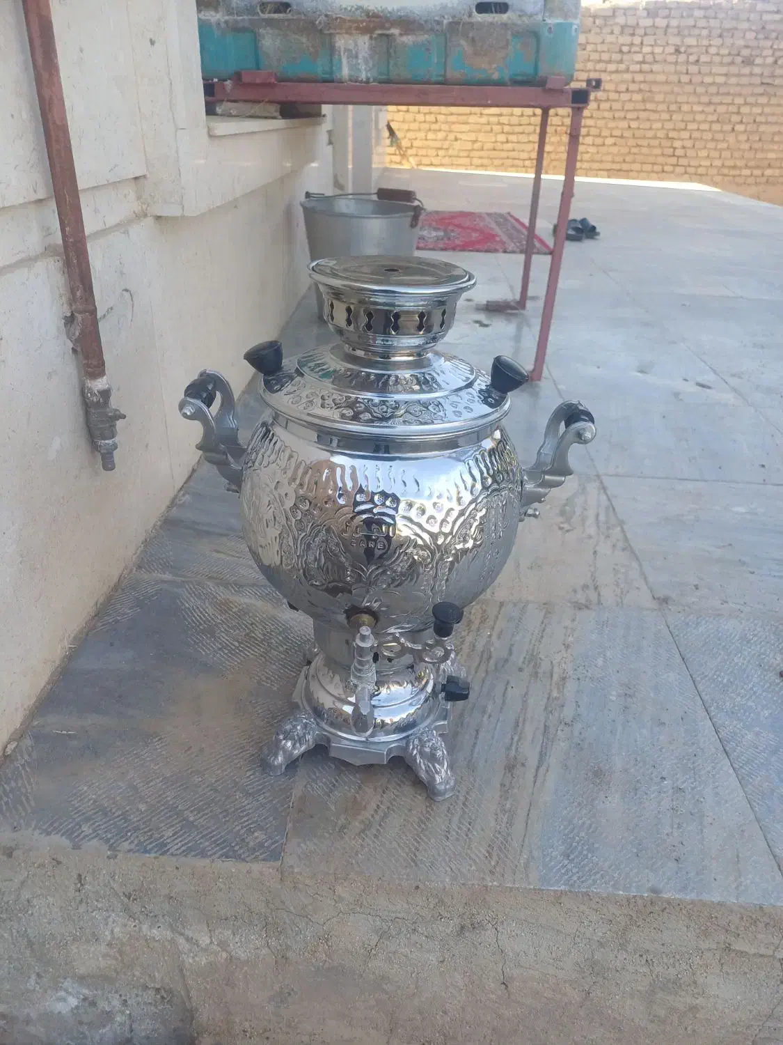 فروش سماور گازی تمیز البرز|سماور، چایساز، قهوهساز|هلالی, |دیوار