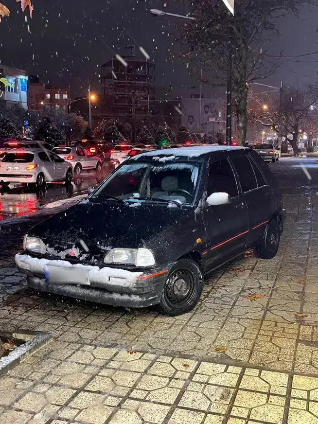 هاچبک مشکی ۸۸ شاسی سالم|خودرو سواری و وانت|مشهد, میعاد (شهرک غرب)|دیوار