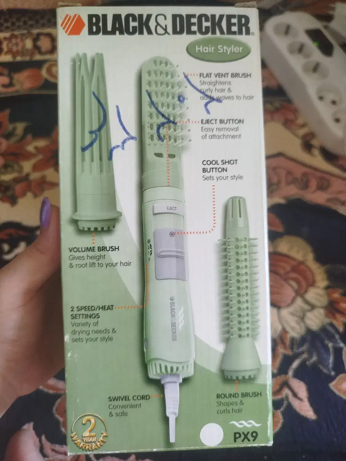 سشوار 3کاره|سایر لوازم برقی|سهند, |دیوار