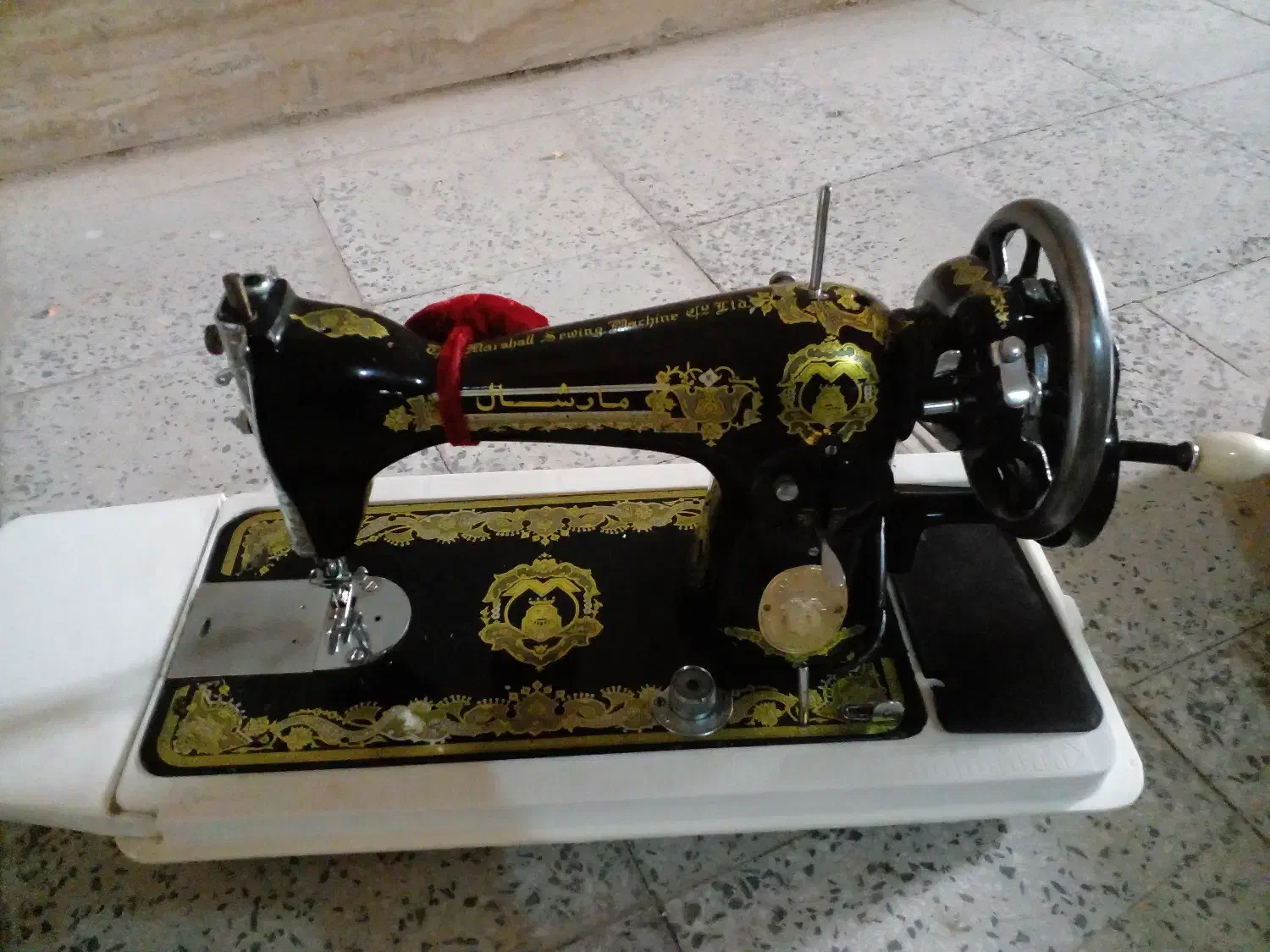 چرخ خیاطی قدیمی|لوازم خیاطی و بافتنی|محمدیه-قزوین, |دیوار