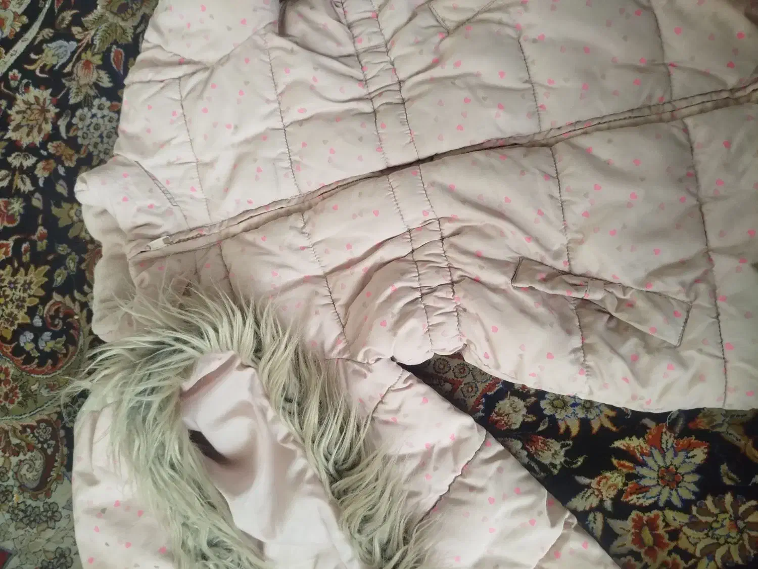 کاپشن کلاه دار|کفش و لباس بچه|هشتگرد, خور|دیوار