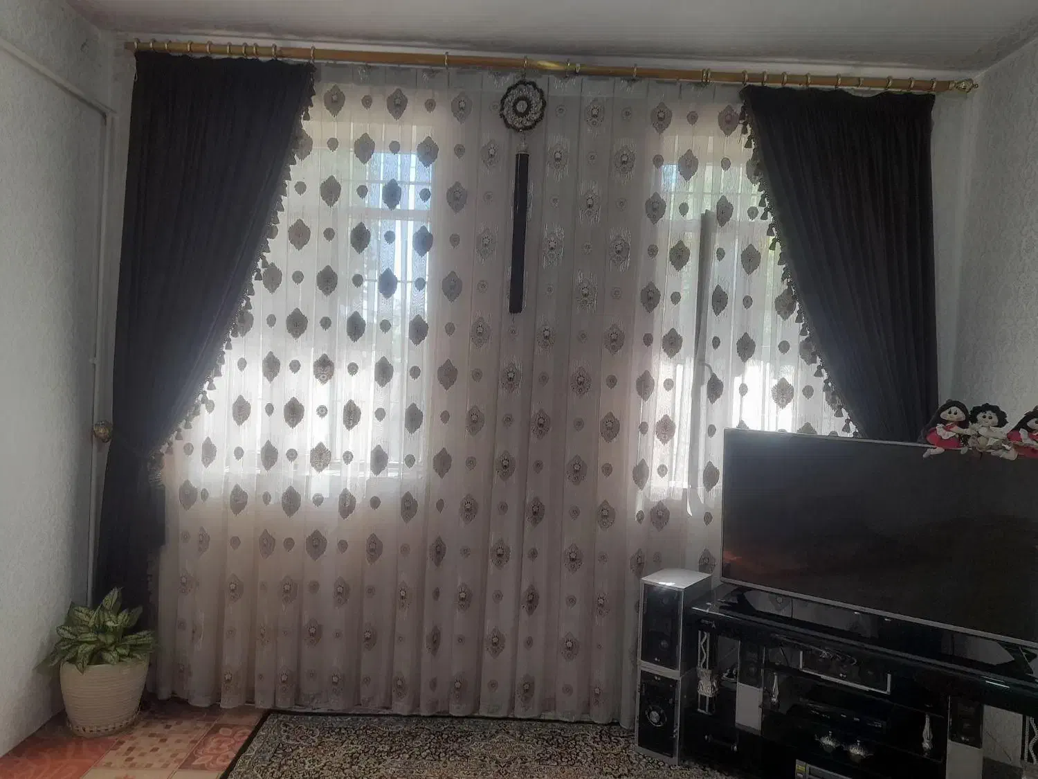 فروش فوری پرده سالن بدون پارگی با ضمانت|پرده، رانر، رومیزی|بروجرد, |دیوار