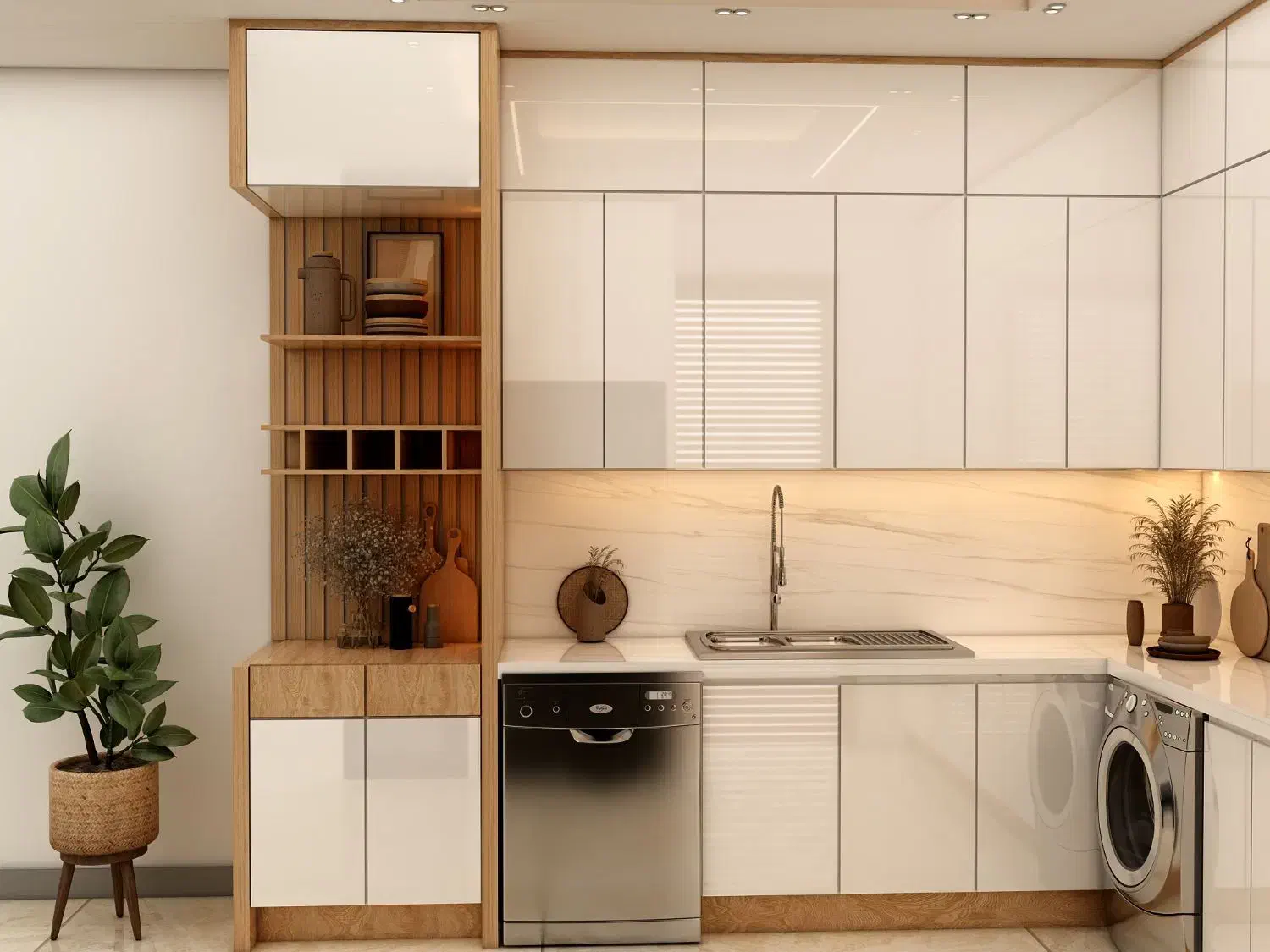 تعمیرات و خدمات کابینت ام دی اف آشپزخانه|خدمات پیشه و مهارت|مهریز, |دیوار