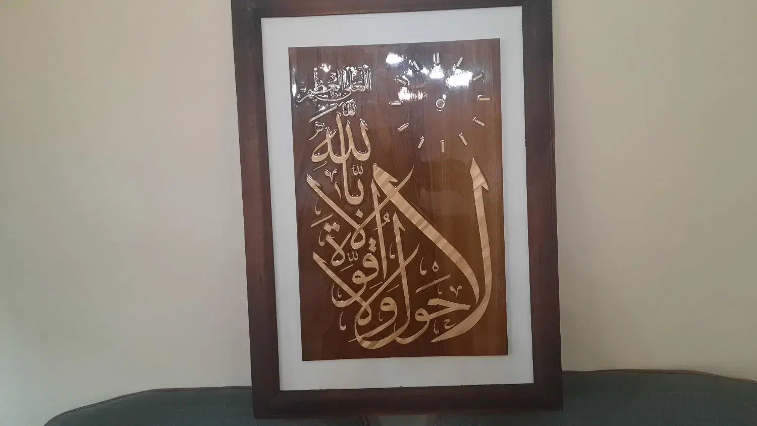 تابلو دست ساز ساعت دار|تابلو، نقاشی، عکس|رامسر, |دیوار