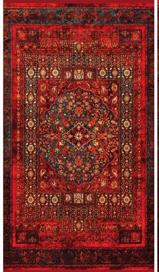 روفرشی کشدار قرمز ضخیم تراکم اعلا|روفرشی|نیشابور, خط کاشمر|دیوار