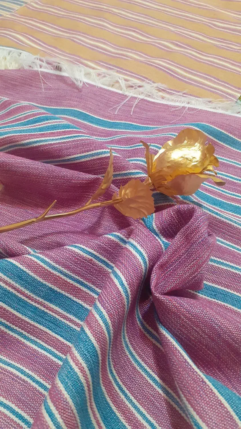 حوله و دستمالهای نخی دستبافت|سفره، حوله، دستمال آشپزخانه|یزد, |دیوار