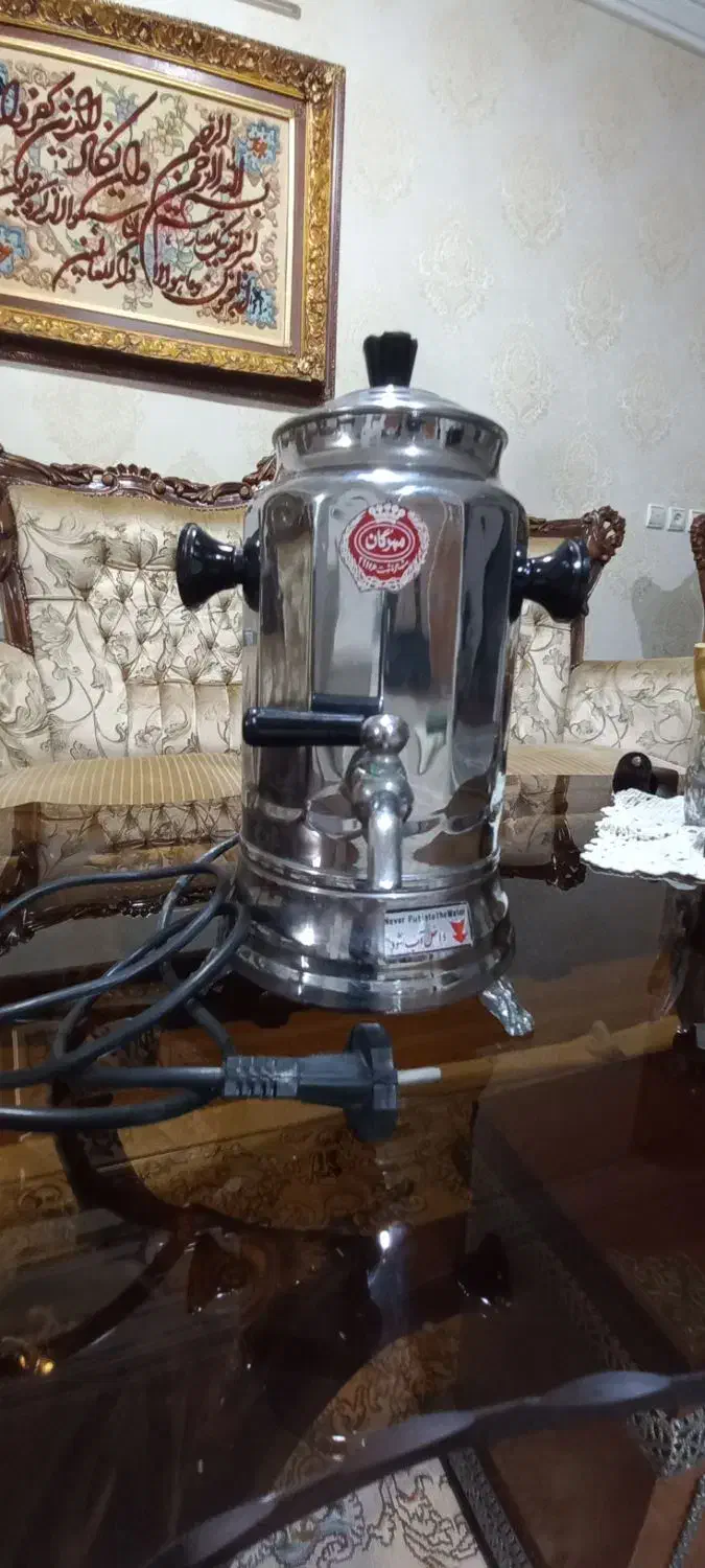 سماور برقی مسافرتی|سماور، چایساز، قهوهساز|اصفهان, شاهزاده ابراهیم|دیوار