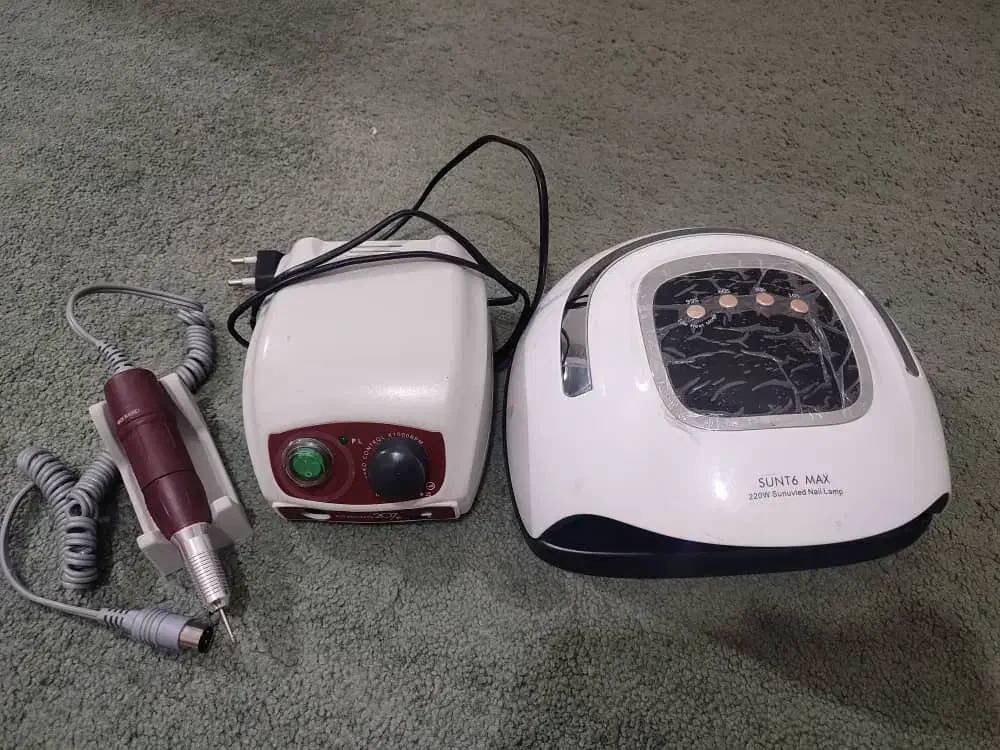 پک کامل وسایل کاشت ناخن|آرایشی، بهداشتی، درمانی|کرج, المهدی|دیوار