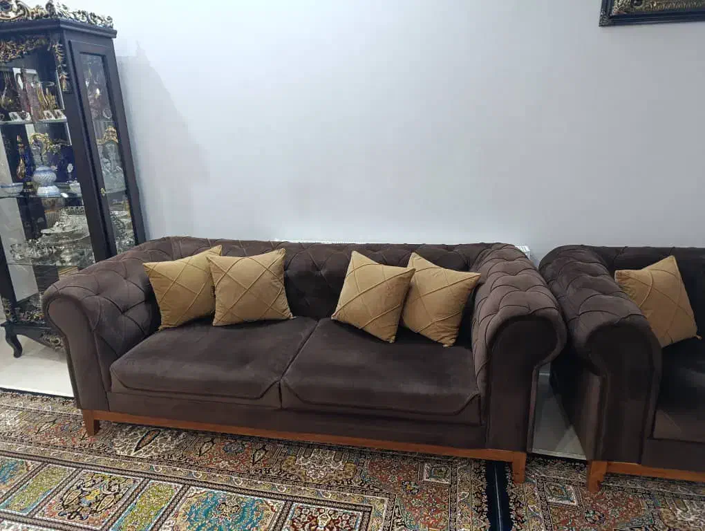 مبلمان چستر ده نفره|مبلمان خانگی و میز عسلی|بیرجند, |دیوار