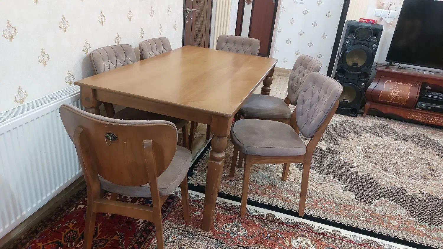 غذا خوری چوب نو|میز و صندلی غذاخوری|مشگین شهر, |دیوار