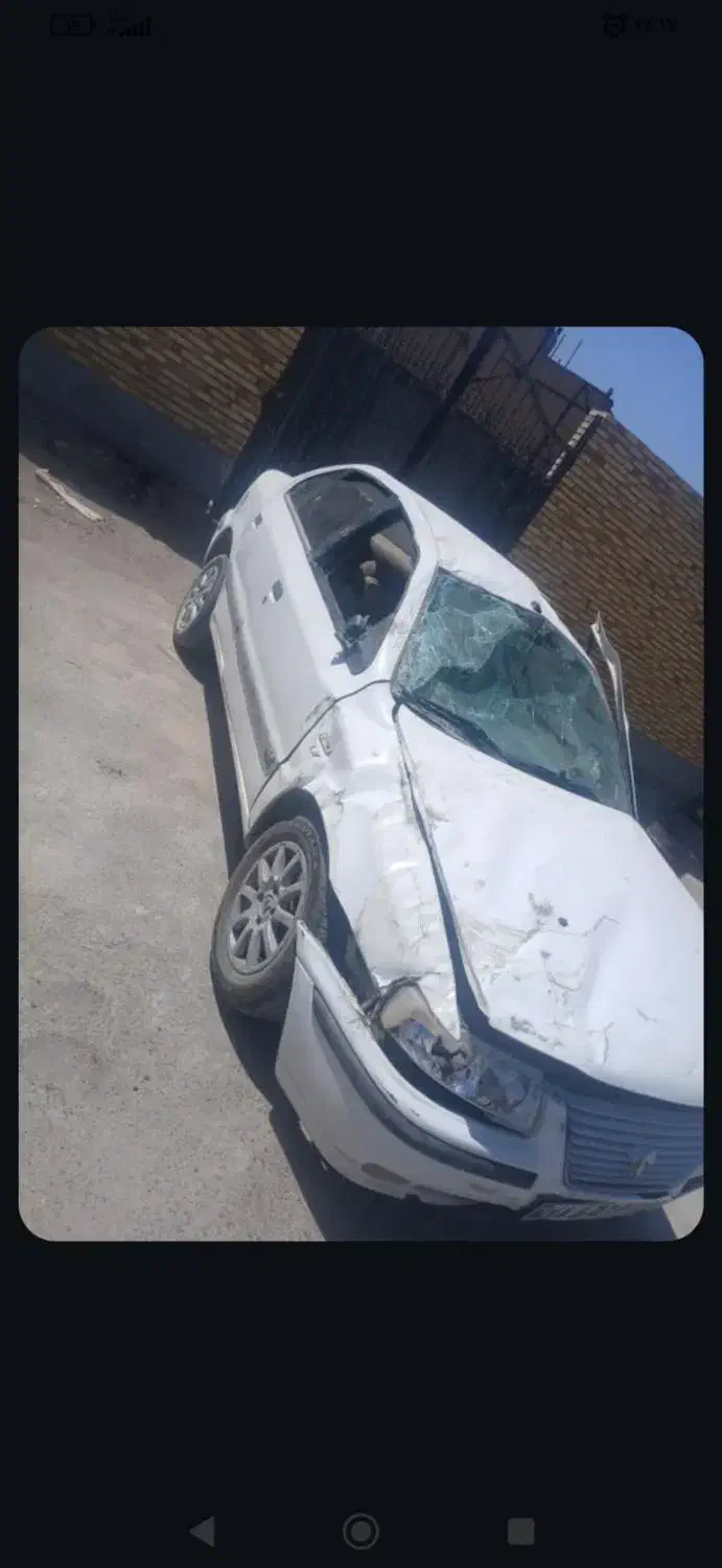 سمند موتور ملی تصادفی|خودرو سواری و وانت|تبریز, |دیوار